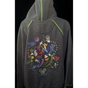 DIsney Parks 2009 Black Embroidered Hoodie